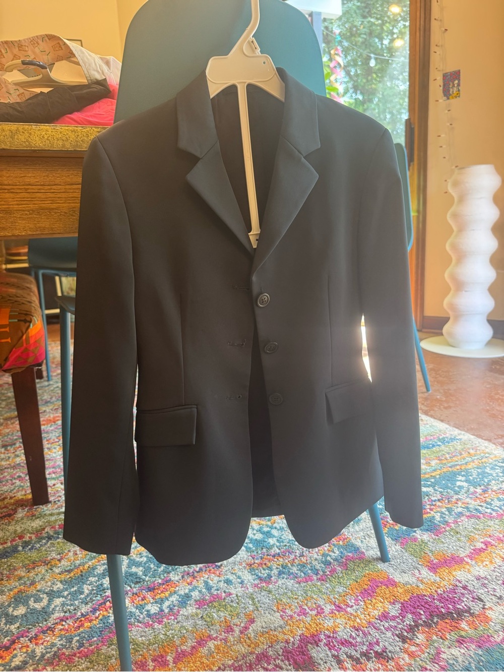 RJ classics washable show coat Hunter green